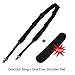 2 Point Rifle Sling Nylon Shoulder Strap With Shoulder Pad Trigger Snap Adjustable Max Length 64 Inch for Hunting