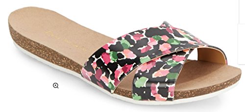 Enzo Angiolini Flyby Abstract-Print Slide Sandals, 8M