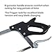 SHANGPEIXUAN Butcher Hand Meat Saw 25'' Bone Saws Stainless Steel Blade Hacksaw,Magic Saw Knife