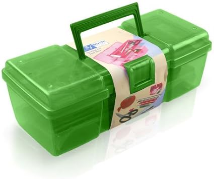 Caja de utensilios para costura | Lima Verde : Amazon.es ...