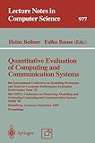 Image de Quantitative Evaluation of Computing and Communication Systems: 8th International Conference on Modelling Techniques and Tools for Computer ... Septem