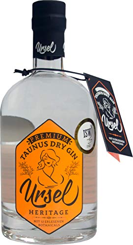 Premium Taunus Dry Gin"Ursel" Heritage - Harmonischer Gin mit frischen Wald- und Zitrusnoten – London Dry Gin Tradition