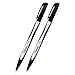 Sharpie Porous Point Stick Pen, Fine Point, Black and Blue Ink, Canister of 36 Pens