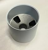 TJB 4" Regulation Golf Cup - Bright White Aluminun Practice Putting Green Cup for Natural or Synthetic Greens