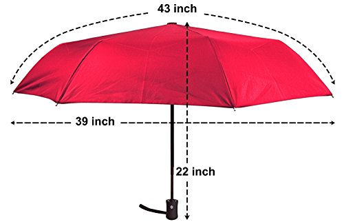 image for Vumos Umbrella with Waterproof Case - Automatic Open and Close with Ra