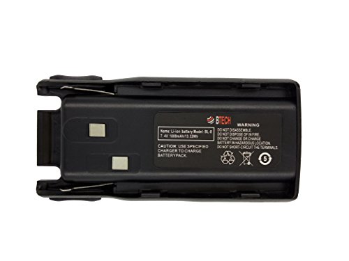 BTECH BL-8 Battery for BTECH GMRS-V1, MURS-V1, BaoFeng UV-82HP, UV-82C, UV-82 (All Models Including UV-82 Series)