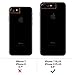 EasyAcc Case for iPhone 8 Plus/iPhone 7 Plus, [Support Wireless Charging] Black TPU Phone Case Matte Finish Slim Profile Phone Cover Compatible with iPhone 8 Plus/iPhone 7 Plus