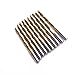 Autek CNC Ball Nose Bit 1/8 Router Bit 1 8 End Mill Spiral Upcut Titanium Coated 2 Flute Milling Cutter Cutting Tool Set Tungsten Steel 22mm CEL, 39mm OAL for MDF Acrylic Wood PVC Hardwood 10 Pack