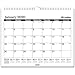 Large Wall Calendar 2020 (Black) 15x12 Hanging Wall Calendar, Use to December 2020, with Stickers for Monthly Wall 2020 Calendar