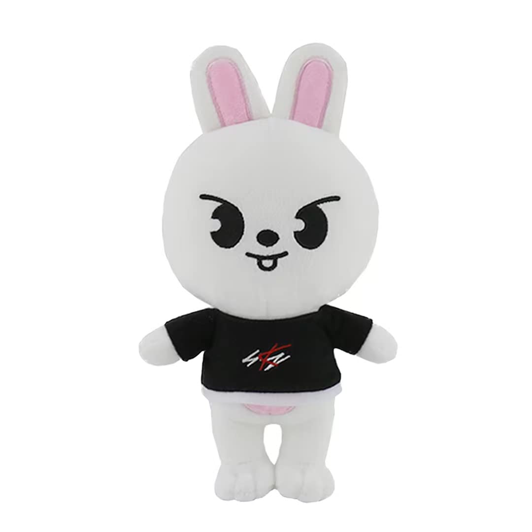 Gonii Skzoo Plush Toy Skzoo Medium Soft Toy Cute Cartoon Stuffed Animal Dolls 20cm Cartoon Animal Figures Collection Collectible Kpop Group Plush-For Men & women & Game Lovers(White Rabbit) โ image 1