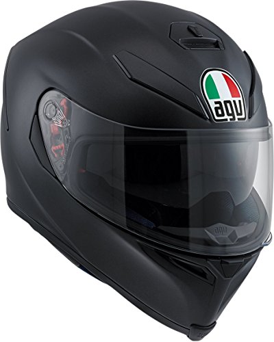 AGVK-5 Unisex-Adult Full-Face-Helmet-Style Helmet (Matte Black, X-Large)