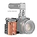 SMALLRIG Camera A6300 Cage for Sony A6000 / A6300 with Wooden Handle Handgrip - 2082