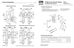 HES 4500C Electric Strike Complete