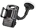 Universal Windshield Mount Holder with Adjustable Height, Width to Securly Cradle Devices Including Smartphone, GPS, iPhone 6/6S/5s/5/SE, Samsung Galaxy S5/S4/S3 Galaxy Note + more by Foxx Electronics