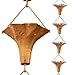 Monarch Pure Copper Angel Blossom Rain Chain, 8-1/2-Feet Length