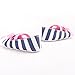 Ecosin® Baby Girl stripe Bowknot Shoes Toddler Soft bottom toddler shoes (11/0-6months)