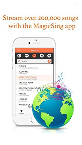 NEW Magic Sing Karaoke MP30 Bluetooth Mic + Speaker Free 12000 songs & 1 Year Subscription