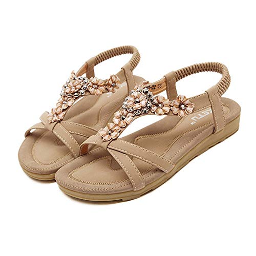 SHIBEVER-Summer-Flat-Gladiator-Sandals-for-Women-Comfortable-Casual-Beach-Shoes-Platform-Bohemian-Beaded-Flip-Flops-Sandals