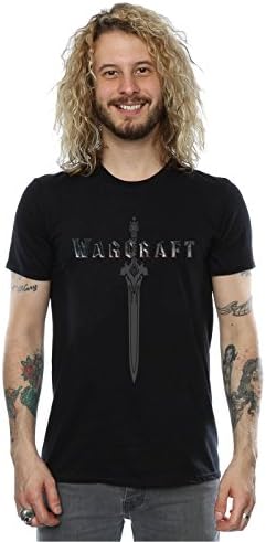 Warcraft Men's Sword Logo T-Shirt XXX-Large Black