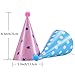 12PCS Party Hats, Lovely Paper Cone Birthday Party Hats for Children, Fun Birthday Jamboree Party Hats