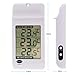 Brannan Digital Max Min Greenhouse Thermometer - Greenhouse Temperature Monitor to Measure Hi and Lo Temperatures in Greenhouse Garden or Home - Easily Wall Mounted Greenhouse Accessories