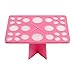 Docolor Air Dry Organizing Cosmetic Makeup Brush Tower Tree Holder Cleaner Tool(Pink)