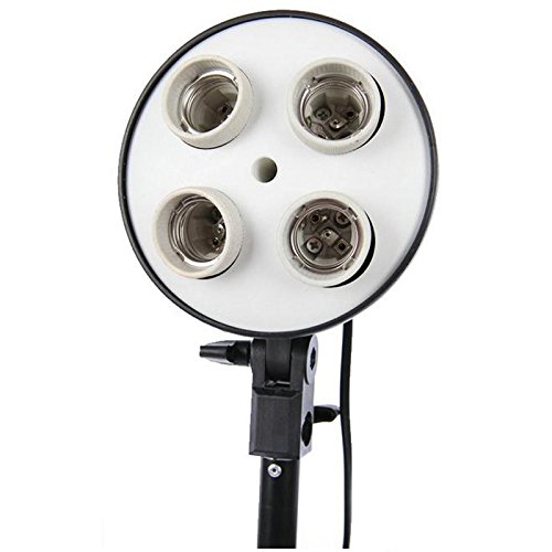5070cm Photo Studio Digital Video Lighting Photography Softbox 4 light Head Light