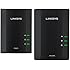 Linksys Powerline AV 1-Port and 4-Port Network Adapter Set (PLSK400-NP)