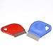Tear Stain Remover Combs Flea Combs For Dogs, Gently and Effectively Removes Crust, Mucus, and Stains with Smooth Stainless Tooth, Pack of 2.