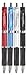 Write Dudes X500 Retractable Ballpoint Pens, 4-Count, Barrel Colors May Vary (41308BA-48)