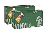 Disposable Vinyl Gloves - Powder Free, Clear, Latex Free and Allergy Free, Plastic, Work, Food Service, Cleaning, Wholesale Cheap, Size Medium - 200 Count