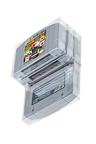 N64 Cart Plastic Case Sleeves Protectors - 25 Pieces Nintendo 64 Storage Box Video Game Display - Scratch Resistant - Dust Proof - Thumbnail 5