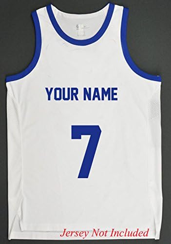 Royal 8" Tall Sports T-Shirt jersey football Baseball Single Number,Iron On,heat transfer,team,t-shirt(Style A-Royal) (Royal-7)