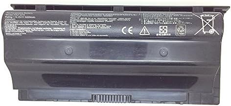 PWRGLXY 14.4V 74Wh 5200mAh 8-Cell Replacement Battery for Asus G75 Series G75V G75VW G75VX G75VM G75V 3D G75VM 3D G75VW 3D G75VX 3D Laptop Battery A42-G75