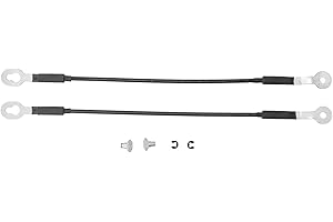 Aramox Tailgate Cables, 2 Pcs Tailgate Cables 38534 Automobile Exterior Accessories Replacement for S10 Pickup Truck 1994‑200