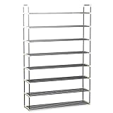 Shoe Rack with 8 Shelves-Eight Tiers for 48 Pairs-For Bedroom, Entryway, Hallway, and Closet- Space Saving Storage and Organization by Home-Complete
