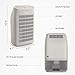 Tdbest Dehumidifier Electric Home Mini Dehumidifiers for Bedroom, Bathroom, Kitchen, Caravan 700ml (24fl.oz) Capacity up to (215 sq ft), Gray
