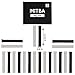 Bag Clips By MiTBA 4in Snack and Chip Clips with Strong Grip that will Keep Your Food Fresh These Easy to Use Bag Sealers will put an end to Wasting Black and White Set of 20 Units Seal The Deal