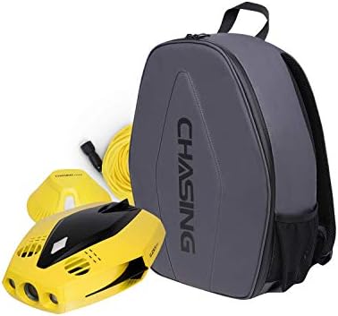 CHASING DORY kit with Backpack World's smallest and affordable 5-thruster palm-sized underwater drone. Camera provides Photos and Real-time 720P video, record 1080 FHD video, from up to 49 feet below.