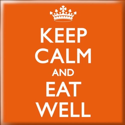 Keep Calm & Eat Well Magnet