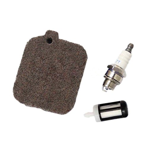 Podoy BG55 Air Filter Tune Up Kit for Stihl BG46 BG45 BG65 BG85 BR45C SH55 SH85 Blower Spark Plug Fuel Filter Repower Kit
