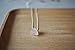 Raw Rose Quartz Necklace - Gemstone Necklace - 925 Sterling Silver Necklace - Dainty Necklace - Rough Stone Jewelry - Pink Stone Necklace - Healing Crystal Necklace