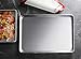 New Star Foodservice Commercial-Grade 18-Gauge Aluminum Sheet Pan/Bun Pan (15 L x21 W x1 H (Two Thirds size) Measure Oven)
