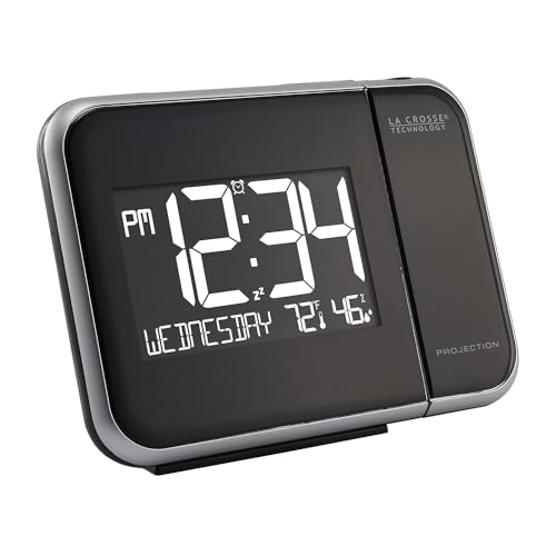 La Crosse Technology Projection Alarm Clock with