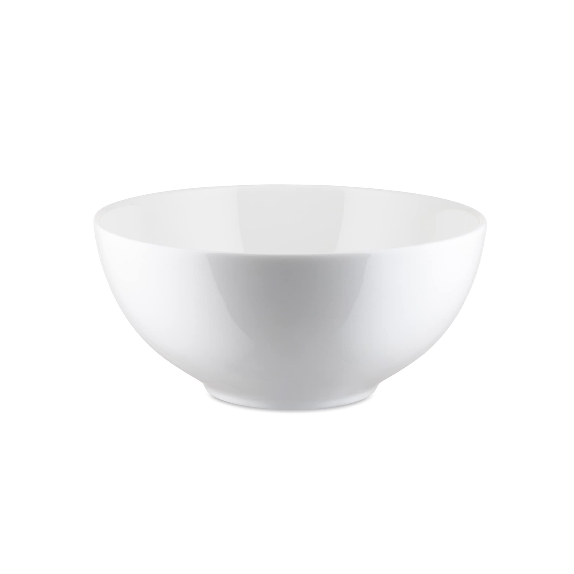 Alessi AGV29/3820 20 cm All-Time Salad Serving Bowl, White