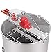 SUPER DEAL Pro 2 Frame Stainless Steel Honey Extractor Beekeeping Equipment Honeycomb Drum Bee Honey Harvest