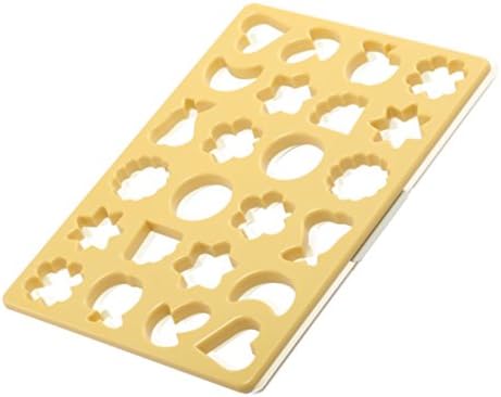 Forvel Mushroom Moon Star Hard Plastic Chocolate Candy Making Mold Festive Cookie Biscuit Pastry Baking Mould Set