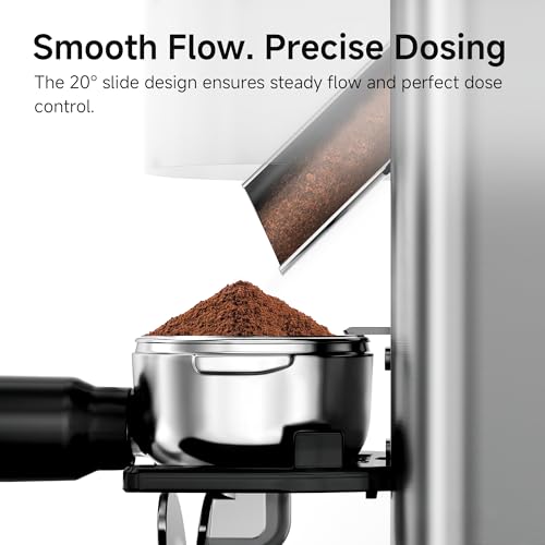 HiBREW G7 Coffee Bean Grinder with 48 Gears Precise Setting, Automatic Burr Mill Electric Grinder for Turkish/Espresso/Mocha/Drip/Pour Over/French Press