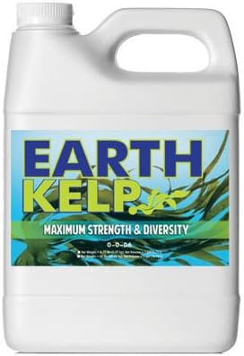 Earth Kelp - Super Concentrated Cold Processed Liquid Kelp plus Micronutrients - 32 oz