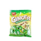Chun Guang GINGER COCONUT CANDY - 4 x 5.6 oz / 4 x 160 g - From the Hometown of Coconuts. Hainan Island, China